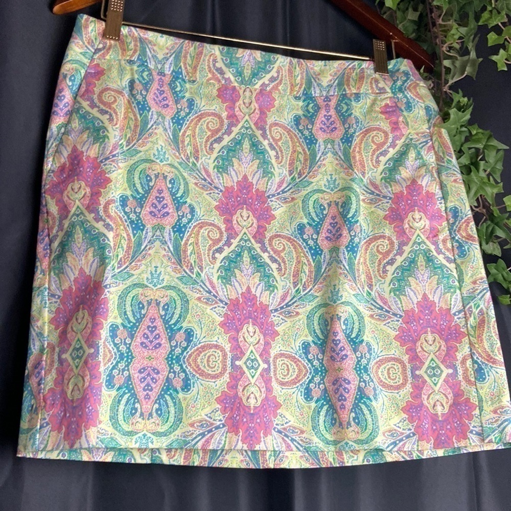 Host Pick💕🤩Ann Taylor Mini Paisley Skirt